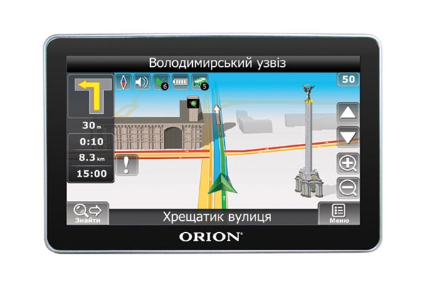 GPS навигатор ORION OG-530