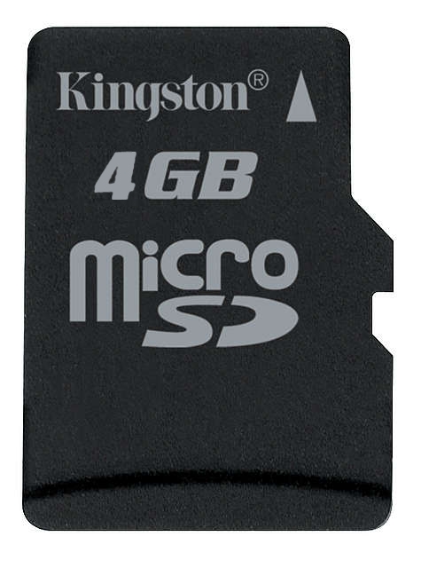 Карта памяти Kingston microSD 4Gb